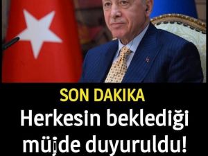 Büyük mutluluk duyurusu