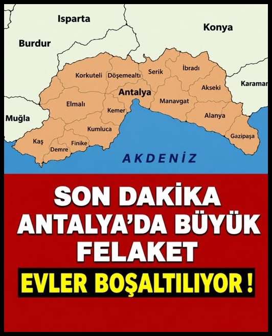 Yollar kapatıldı Evler Boşaltılıyor