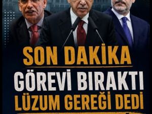 Bakın Neden İstifa Etmiş