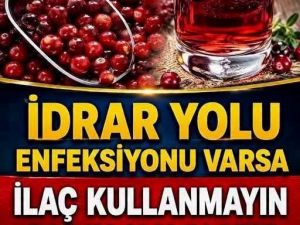 İdrar yolu enfeksiyonunu tarihe karıştırıyor..