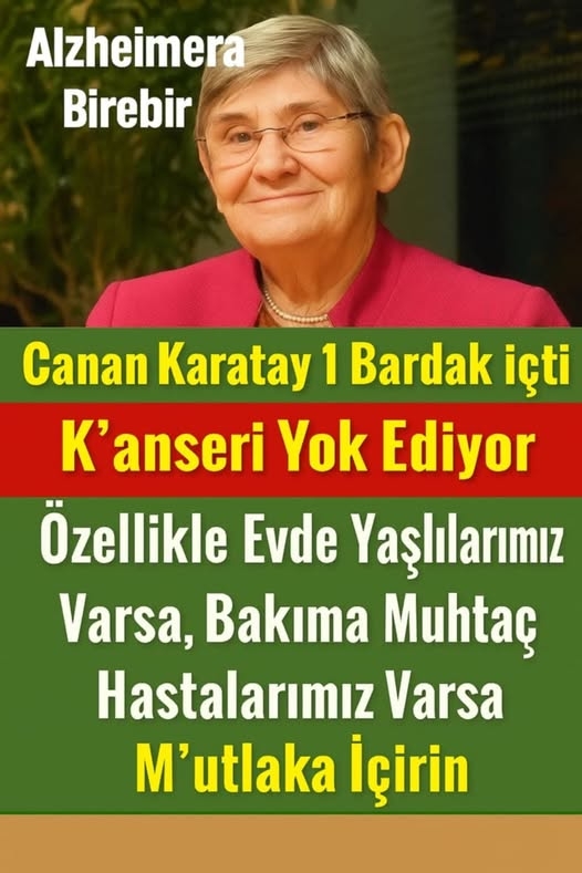 Canan Karatay K'anseri Ve Alzheimer Önleyici Besin galerisi resim 1