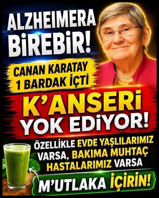 Canan Karatay K'anseri Ve Alzheimer Önleyici Besin