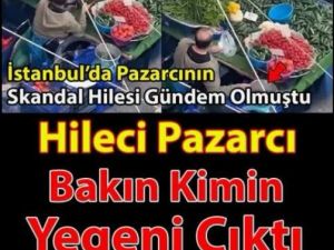 Pazarcının pes dedirten hilesi