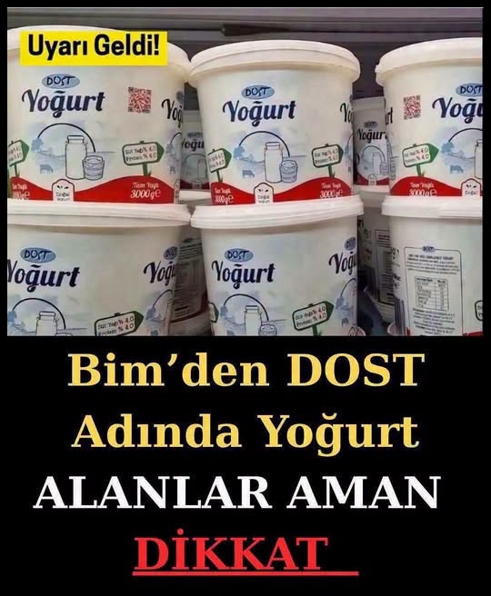 BİM’den Dost yoğurt