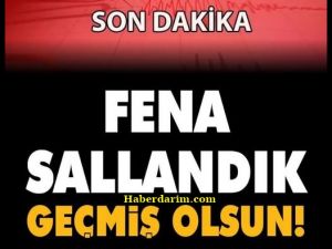 Arka Arkaya Deprem Oldu 5.4’lük deprem!