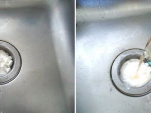 Karbonat Sirke ile Ev Yapımı Doğal Lavabo Açıcı