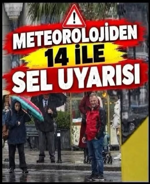 Sel Uyarısı