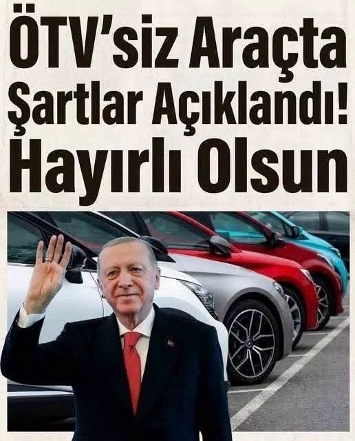 Marka ve modele göre ÖTV’siz