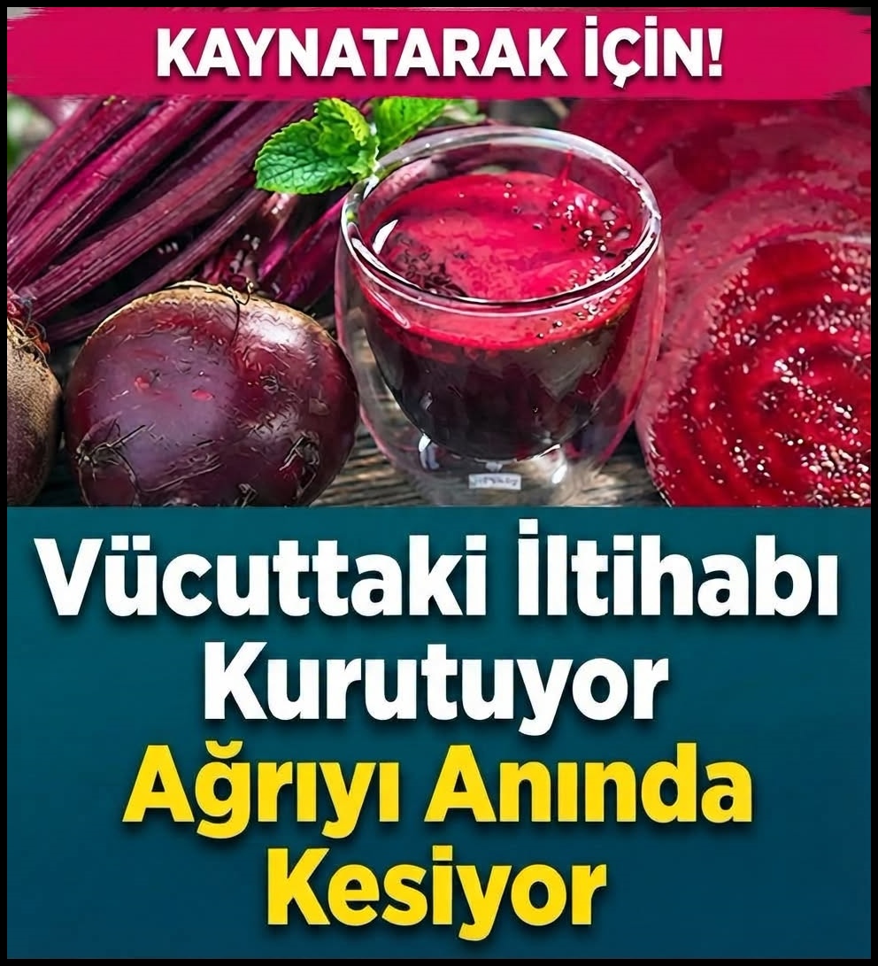 İltihaba ve ağrıya iyi geliyor