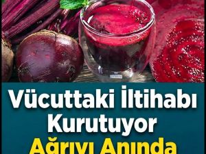 İltihaba ve ağrıya iyi geliyor