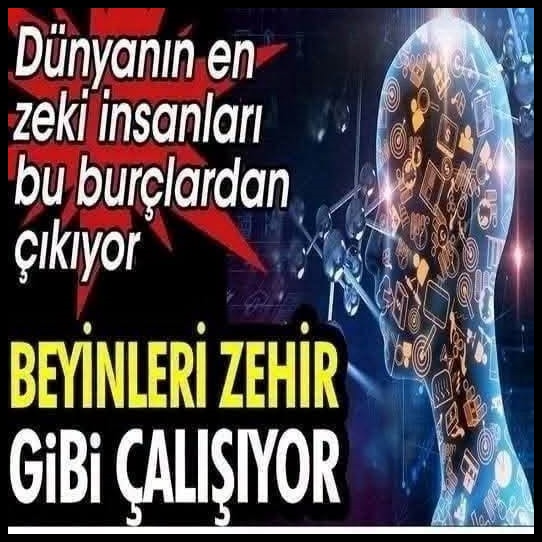 En zeki burçlar belli oldu