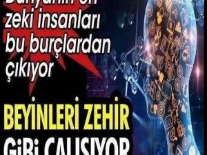 En zeki burçlar belli oldu