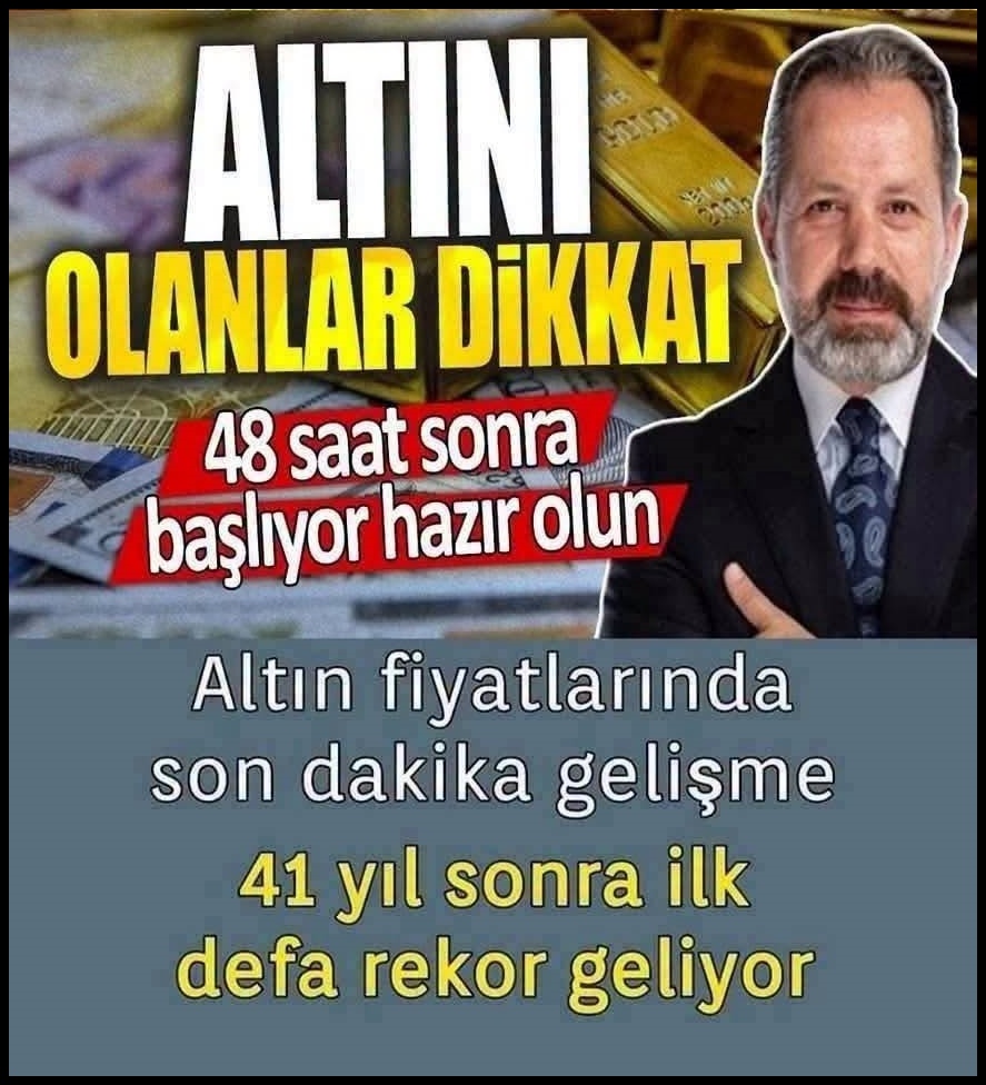 Altın alacaklara kritik uyarı