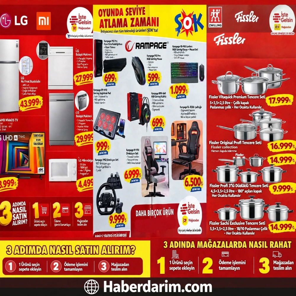 ŞOK 17-20 Ekim aktüel ürünler kataloğu 2026! galerisi resim 3