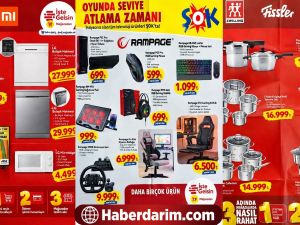 ŞOK 17-20 Ekim aktüel ürünler kataloğu 2026!