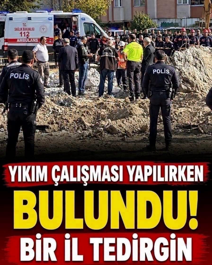Yıkım Çalışması Sırasında Bulundu