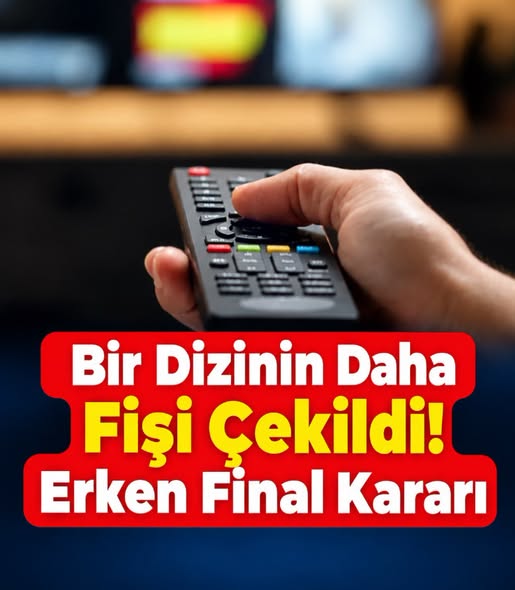 Kanal dizinin fişini çekti