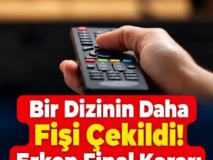 Kanal dizinin fişini çekti