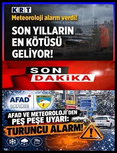 Bakan Kurum, 10 ilde turuncu, 26 ilde sarı alarm verildiğini açıkladı