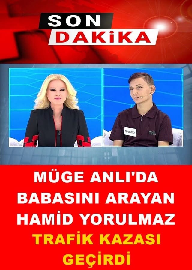 Hamid Yorulmaz trafik kazası geçirdi