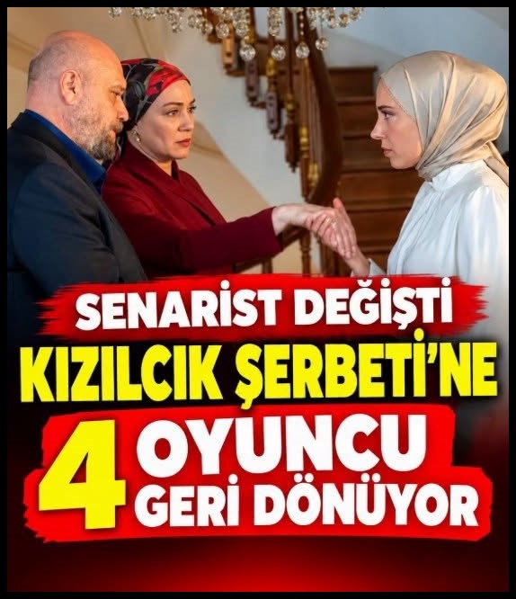 Kızılcık Şerbeti’nde Sürpriz Karar