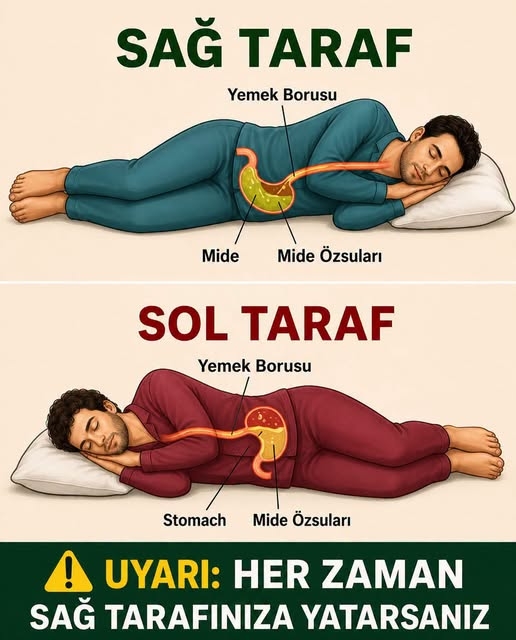 Sağ mı sol mu? Hangi tarafa yatmak daha sağlıklı galerisi resim 1