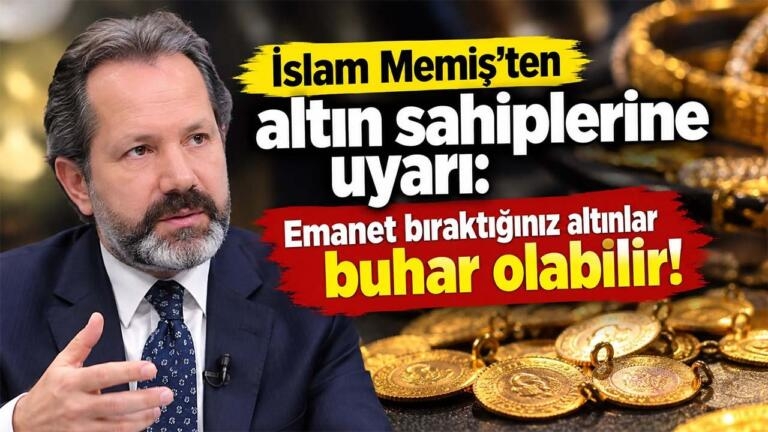 İslam Memiş’ten altın sahiplerine uyarı galerisi resim 2