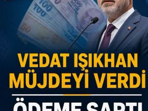 Vedat Işıkhan Müjdeyi Verdi