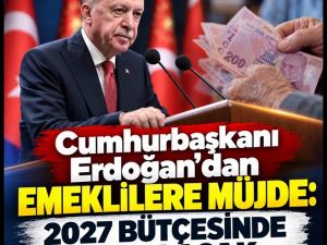 Cumhurbaşkanı Erdoğan'dan kabine sonrası emeklilere müjde