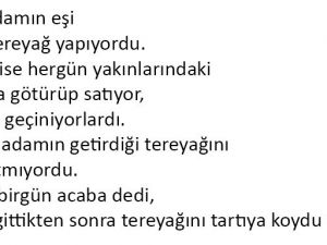 YAŞLI ADAM’DAN İBRETLİK DERS