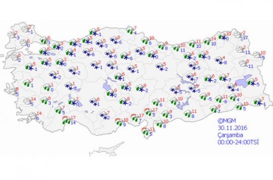 Önce Sağnak Sonra Yoğun Kar Yağışı! İşte Tarihler... galerisi resim 2