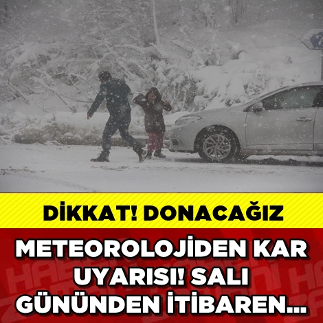 METEOROLOJİDEN KRİTİK UYARI ! galerisi resim 1