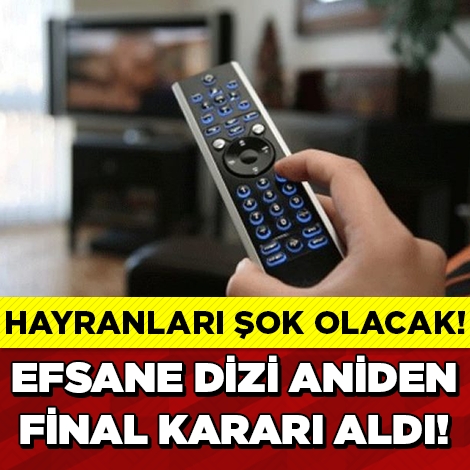 EFSANE DİZİNİN FİNAL KARARI ŞOK ETTİ! galerisi resim 1