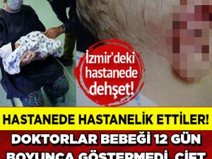 HASTANEDE DEHŞET VEREN OLAY! AİLENİN MUTLULUĞU KISA SÜRDÜ...