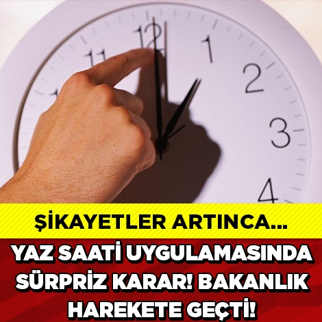 Yaz Saati Uygulamasında Bakanlık Harekete Geçti! galerisi resim 1