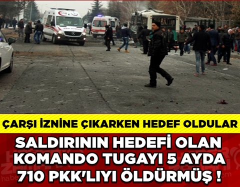 SALDIRIYA UĞRAYAN TUGAY, 5 AY İÇİNDE 710 PKK'LIYI ETKİSİZ HALE GETİ galerisi resim 1