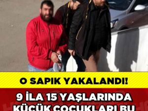 Çocuklara sosyal medya üzerinden tacizde bulunan sapık tutuklandı