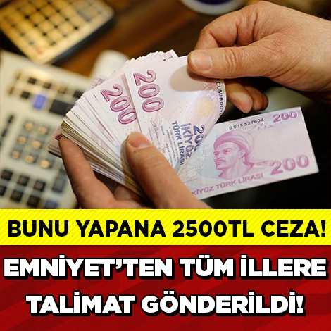 BUNU YAPANA 2500 TL CEZA VERİLECEK! galerisi resim 1