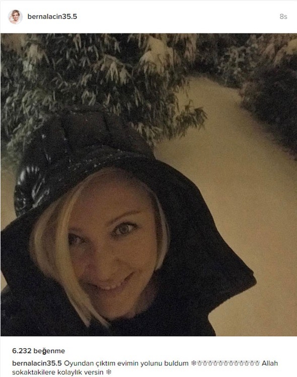 ÜNLÜLERİN KAR KEYFİ galerisi resim 12