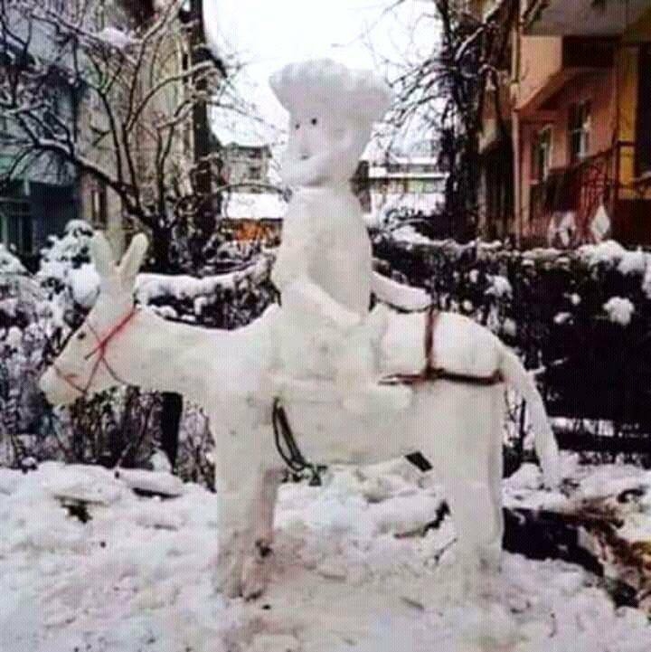 İLGİNÇ KARDAN ADAM galerisi resim 14