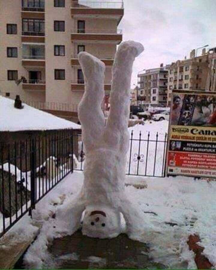 İLGİNÇ KARDAN ADAM galerisi resim 8