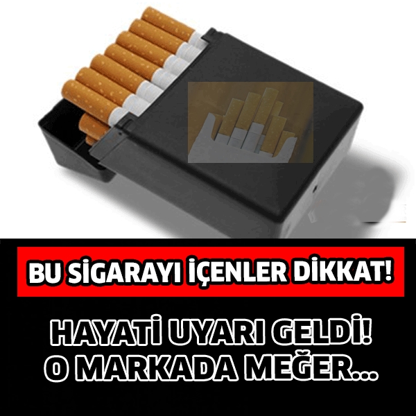 BU MARKA SİGARA İÇİNLER DİKKAT !! galerisi resim 1