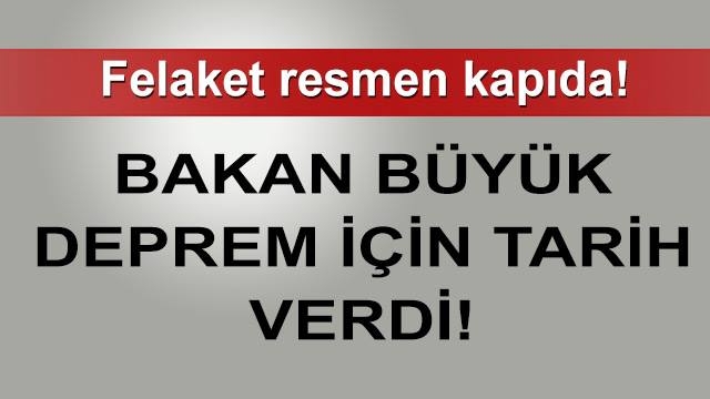 Bakan Özhaseki büyük İstanbul depremi için tarih verdi galerisi resim 1