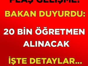 BAKAN'DAN MÜJDELİ HABER!