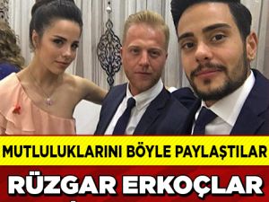 RÜZGAR ERKOÇLAR NİŞANLANDI!