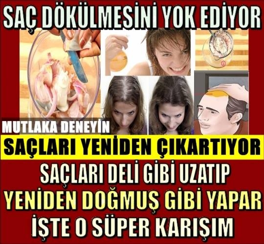 Saç dökülmesi duracak ve yeni saçlar çıkacak! Saç beyazlamasını yavaşlat galerisi resim 1