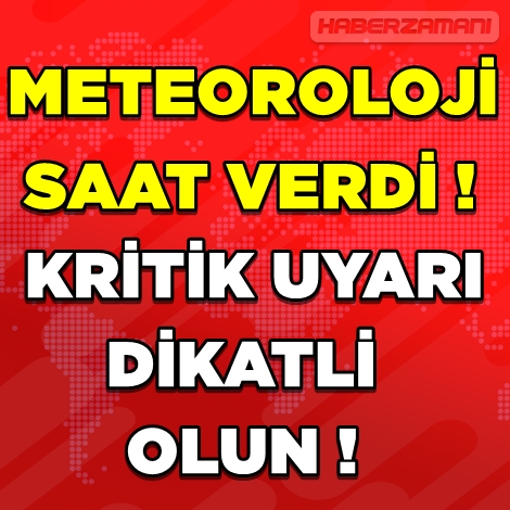 METEOROLOJİ UYARDI! galerisi resim 1