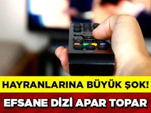 HAYRANLARINA ÇOK KÖTÜ HABER! O DİZİ ARTIK YAYINLANMAYACAK...
