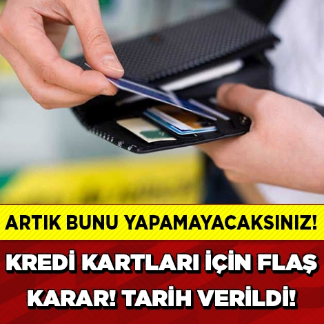 KREDİ KARTI KULLANICILARINA ŞOK! ARTIK BU ŞEKİLDE ALIŞVERİŞ YAPAMAYACAKS galerisi resim 1