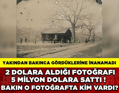 BİT PAZARINA GİDEN VE 2 DOLARA FOTOĞRAF ALAN KİŞİ EVE GELDİĞİNDE FOTOĞRA galerisi resim 1